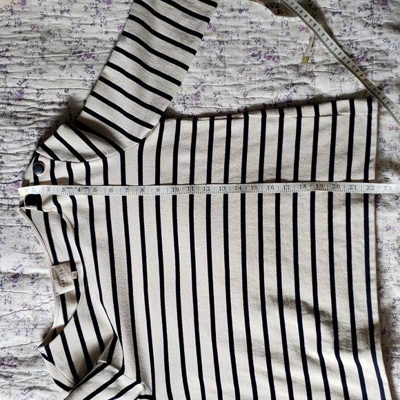 Sezane Colette Mariniere Small Navy/Ecru - Picture 9 of 11